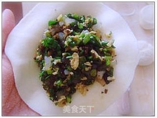 韭菜鸡蛋粉条包的做法步骤：17