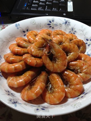 油焖基围虾的做法步骤：9