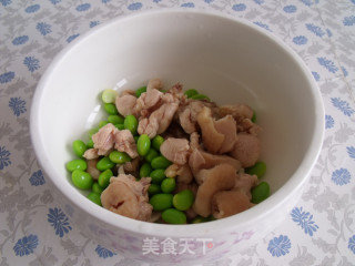 南瓜蒸鸡肉的做法步骤：3