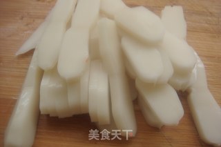 软、糯、Q-【丝瓜烩年糕】的做法步骤：2