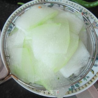 美味瘦身家常菜------肉末冬瓜的做法步骤：4