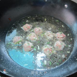 瘦肉丸子汤-----汤鲜肉糯的做法步骤：9