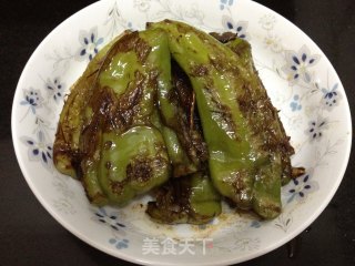 虎皮青椒的做法步骤：6