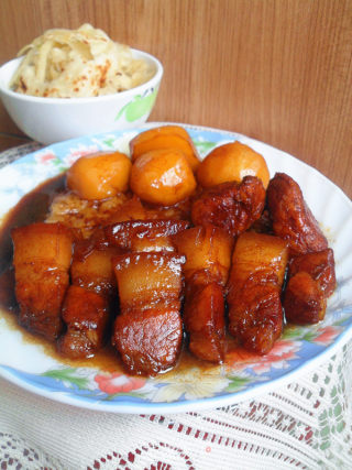 红烧肉土豆拌饭的做法步骤：11