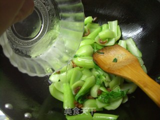 海米油菜的做法步骤：7