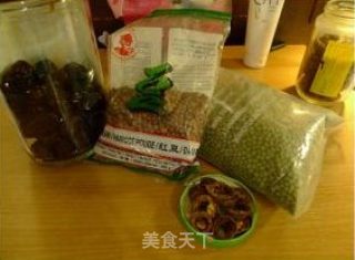 瘦身养颜 — 红绿豆瘦身米糊的做法步骤：1