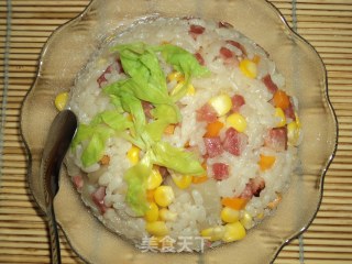 美味腊味饭的做法步骤：4