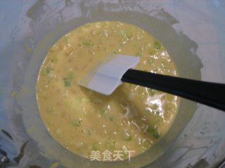 暑期孩子们的营养早餐——香葱玉米烙的做法步骤：10