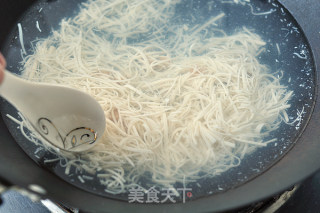 内酯豆腐丝汤的做法步骤：12