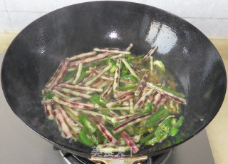 素炒豇豆的做法步骤：5