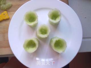 7.27卡卡早餐之黄瓜蛋的做法步骤：3