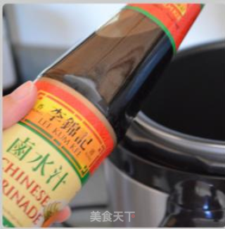 卤牛筋的做法步骤：2