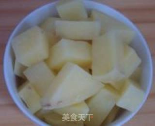 微波土豆菜卷的做法步骤：3