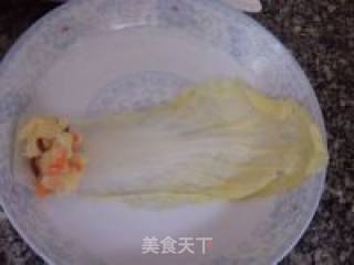 微波土豆菜卷的做法步骤：6