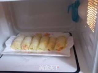 微波土豆菜卷的做法步骤：7