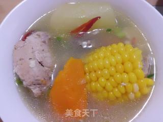 玉米排骨汤的做法步骤：6