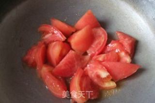 西红柿炒花菜的做法步骤：5