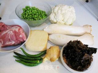 豆干菜松的做法步骤：1