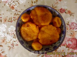南瓜饼（南瓜球）的做法步骤：5