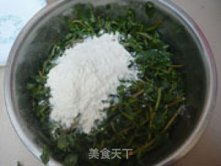 马齿苋蒸菜的做法步骤：5