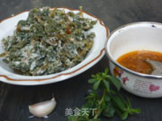 马齿苋蒸菜的做法步骤：12