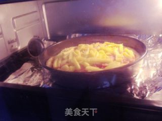 培根虾仁披萨的做法步骤：11