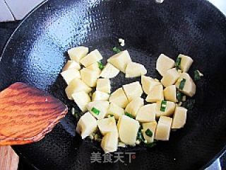 番茄土豆炖豆角的做法步骤：3