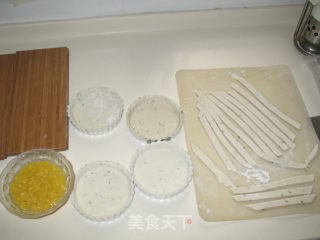 简单家庭版菠萝派的做法步骤：4