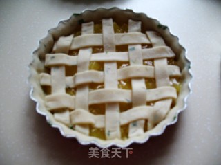 简单家庭版菠萝派的做法步骤：9