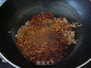 简单易做的“腐乳肉丝炒面”的做法步骤：6