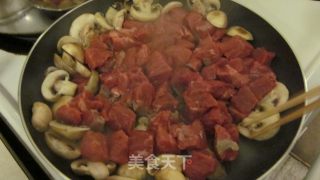 西式黑椒牛肉~的做法步骤：4