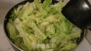 港式炒青菜~的做法步骤：3