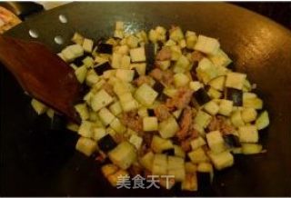 二伏天的面 — 茄子打卤面的做法步骤：7