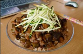 二伏天的面 — 茄子打卤面的做法步骤：12