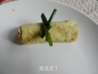 玉带蛋皮卷的做法步骤：10