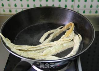 腐竹拌黄瓜的做法步骤：6