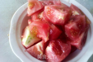 蕃茄烧鸡中翅的做法步骤：4