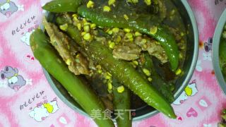 玉米肉酿辣椒的做法步骤：4