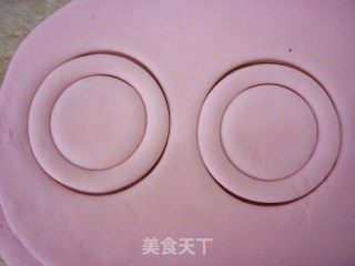 奥运五环饼的做法步骤：6