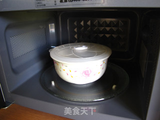 微波炉菜谱--橘子味鸡蛋羹的做法步骤：3