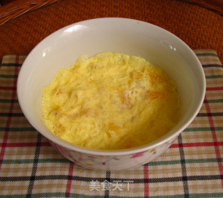 微波炉菜谱--橘子味鸡蛋羹的做法步骤：4