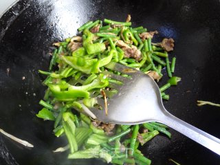 肉丝豇豆的做法步骤：6