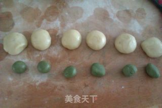 抹茶红豆酥的做法步骤：3