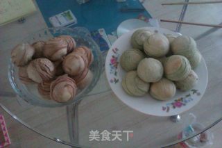 抹茶红豆酥的做法步骤：15