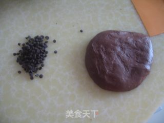 软软的巧克力豆面包哦的做法步骤：5