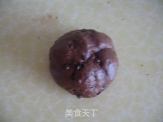 软软的巧克力豆面包哦的做法步骤：6