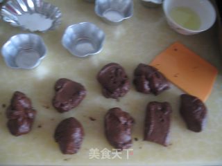 软软的巧克力豆面包哦的做法步骤：9