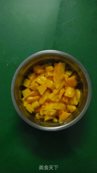 芒果椰汁西米露的做法步骤：4