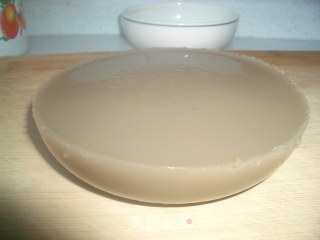像魔芋的豆汁冻的做法步骤：1