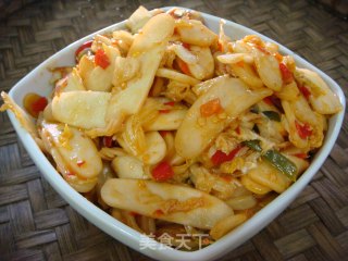 自炊美食“泡菜炒年糕”的做法步骤：6